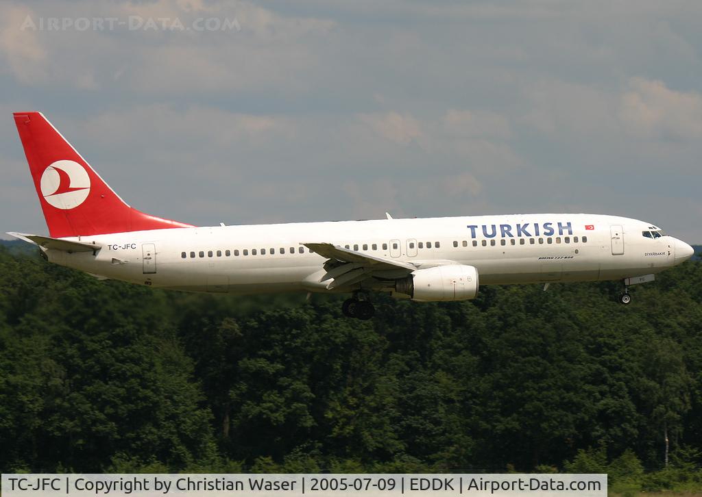 TC-JFC, 1998 Boeing 737-8F2 C/N 29765, Turkish Airlines