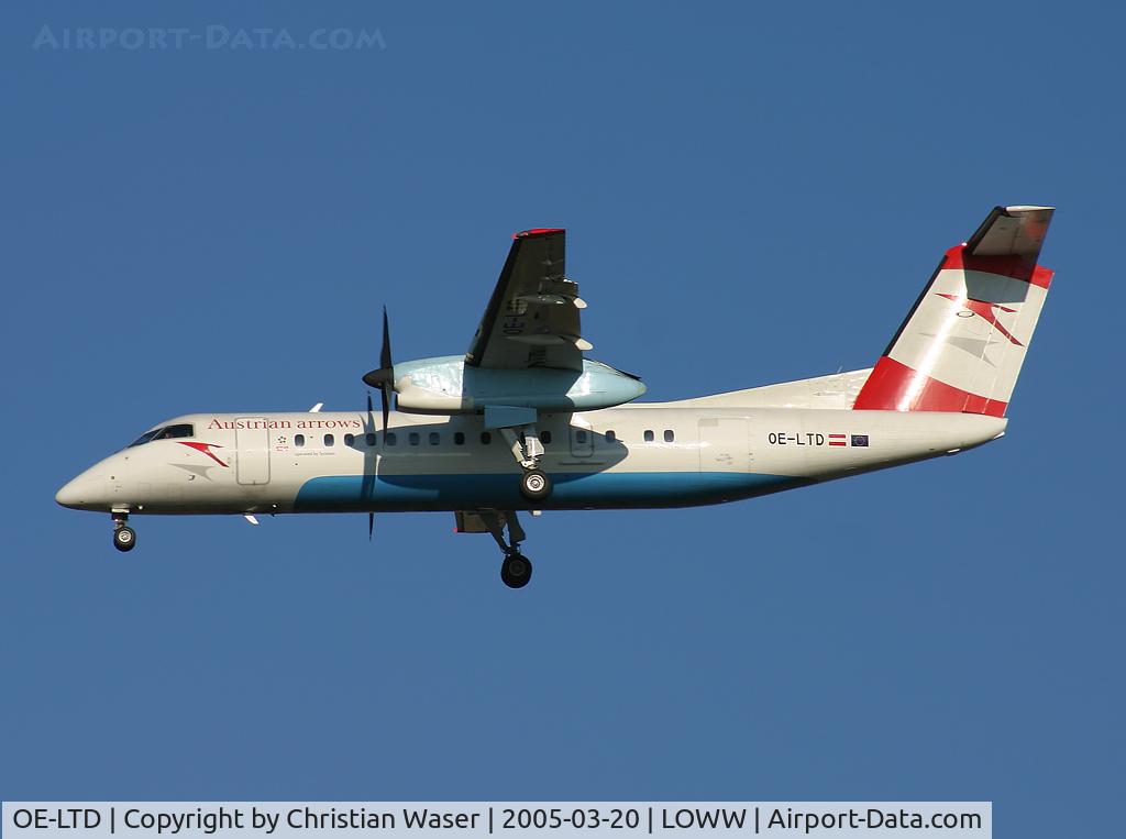 OE-LTD, 1995 De Havilland Canada DHC-8-314Q Dash 8 C/N 400, Austrian Arrows