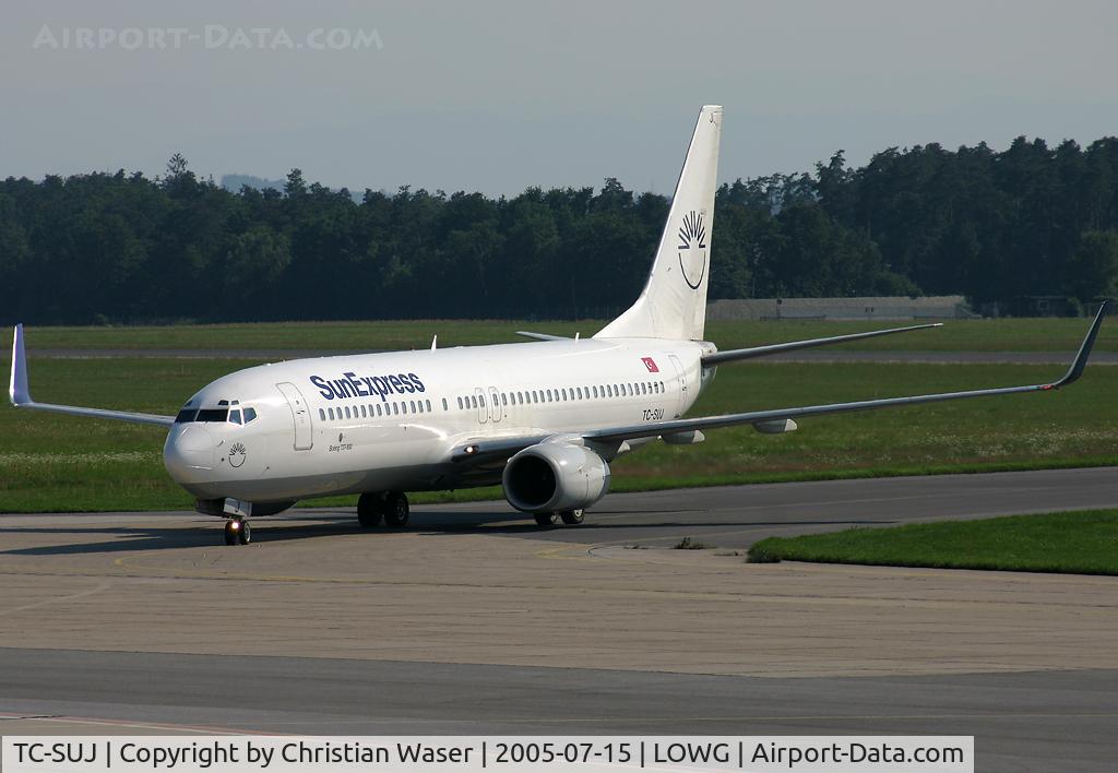 TC-SUJ, 2003 Boeing 737-8CX C/N 32368/1289, Sun Express