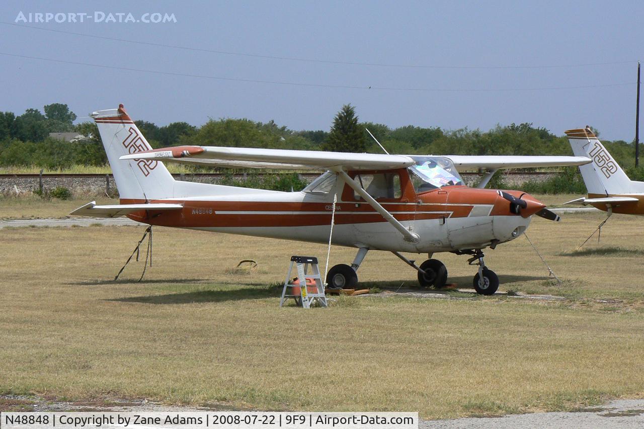 N48848, 1978 Cessna 152 C/N 15281000, At Sycamore Strip, Ft. Worth, TX