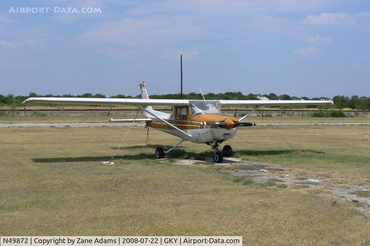 N49872, 1978 Cessna 152 C/N 15281373, At Sycamore Strip, Ft. Worth, TX