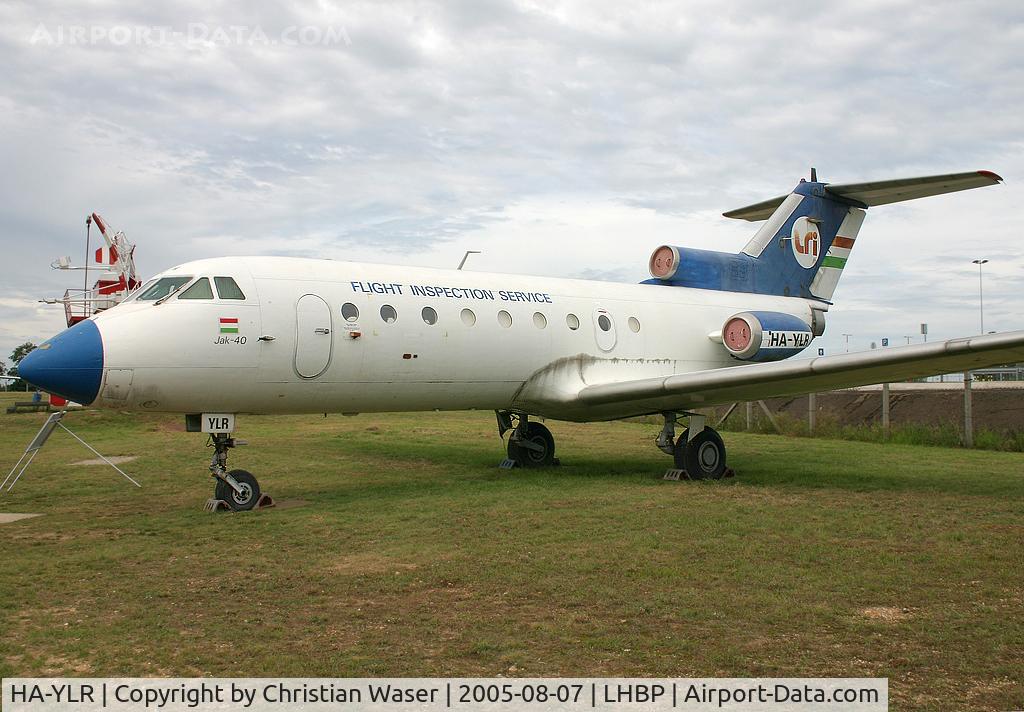 HA-YLR, 1975 Yakovlev Yak-40 C/N 9541044, Flight Inspection