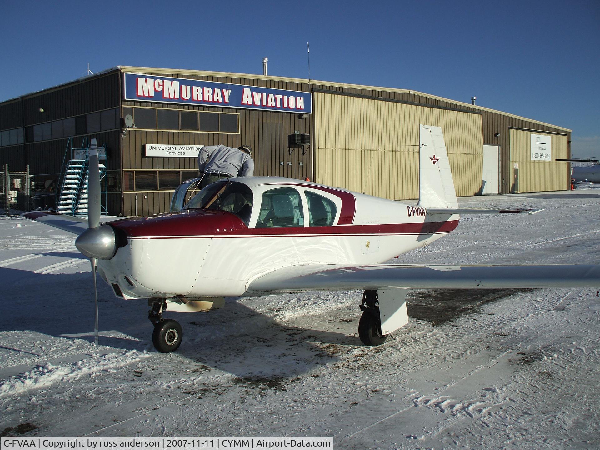 C-FVAA, 1959 Mooney M20A C/N 1280, Picture of the day i bought the plane and brought her home