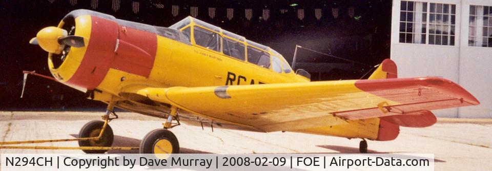 N294CH, 1947 Canadian Car & Foundry Harvard MK IV C/N CCF4-85, Displayed at the Combat Air Museum, Topeka, Kansas