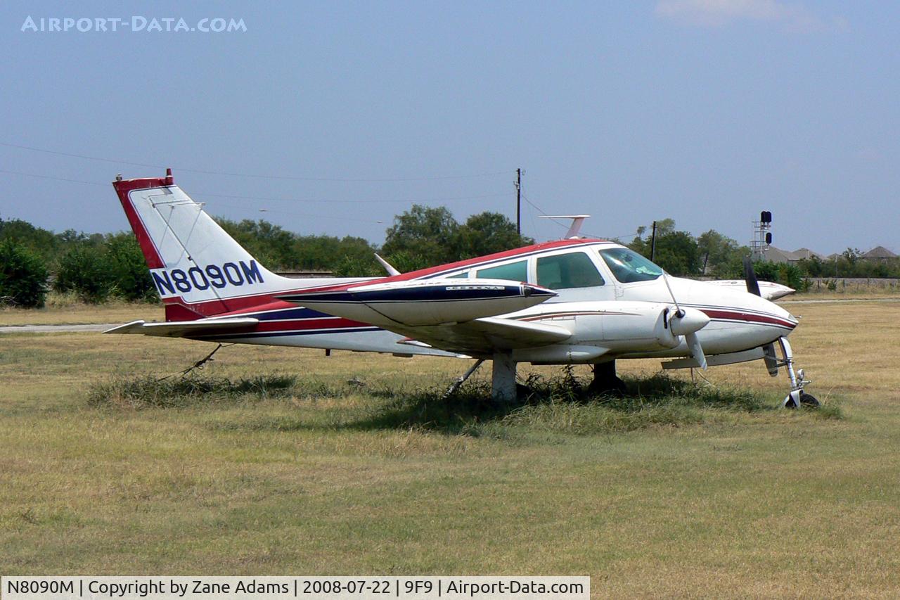 N8090M, 1964 Cessna 310I C/N 310I0090, At Sycamore Strip, Ft. Worth, TX