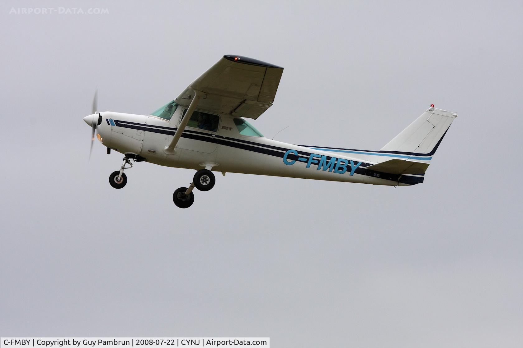 C-FMBY, 1981 Cessna 152 C/N 15285311, Student taking off
