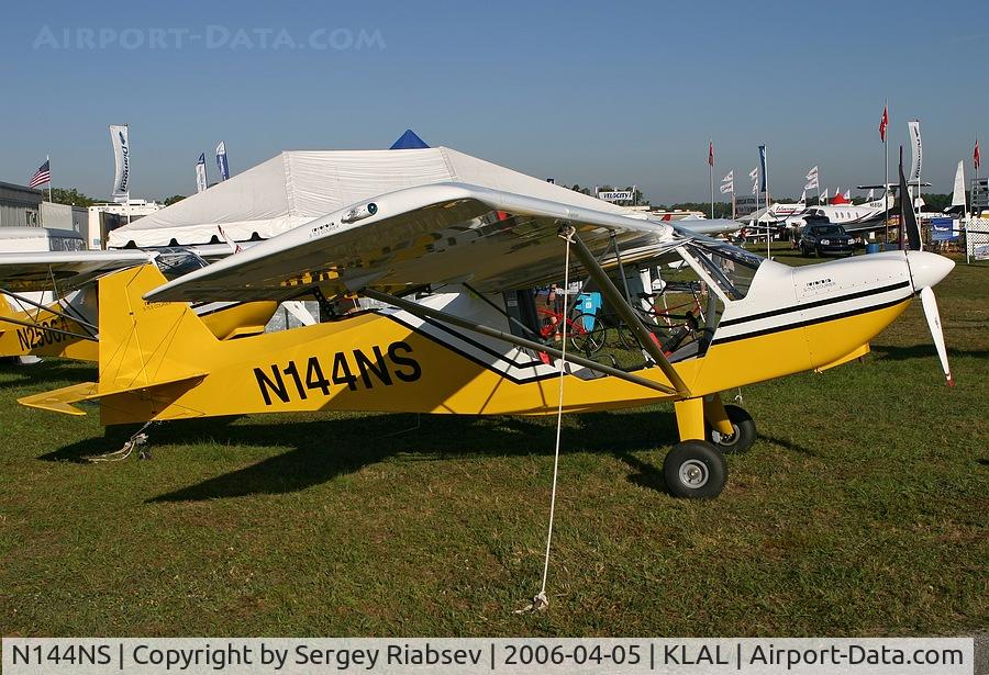 N144NS, 2006 Rans S-7LS Courier C/N 0705408, Sun-n-fun 2006