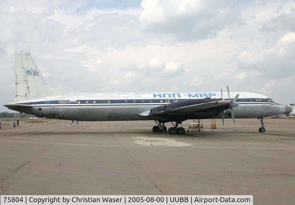 75804, Ilyushin Il-18D C/N 1802004305, NPP - MIR