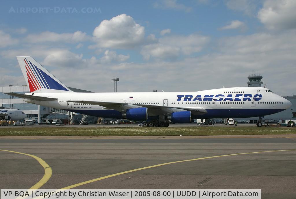 VP-BQA, 1981 Boeing 747-219B C/N 22723, Transaero