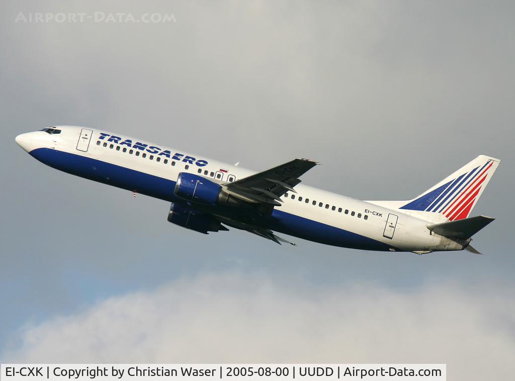 EI-CXK, 1992 Boeing 737-4S3 C/N 25596/2255, Transaero