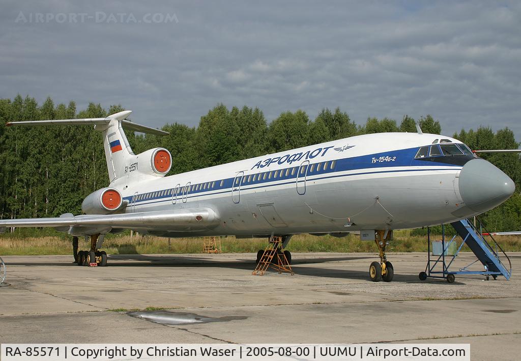 RA-85571, 1983 Tupolev Tu-154B-2 C/N 83A571, Aeroflot