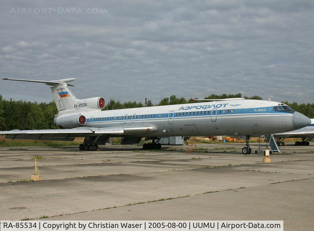 RA-85534, 1982 Tupolev Tu-154B-2 C/N 82A534, Aeroflot