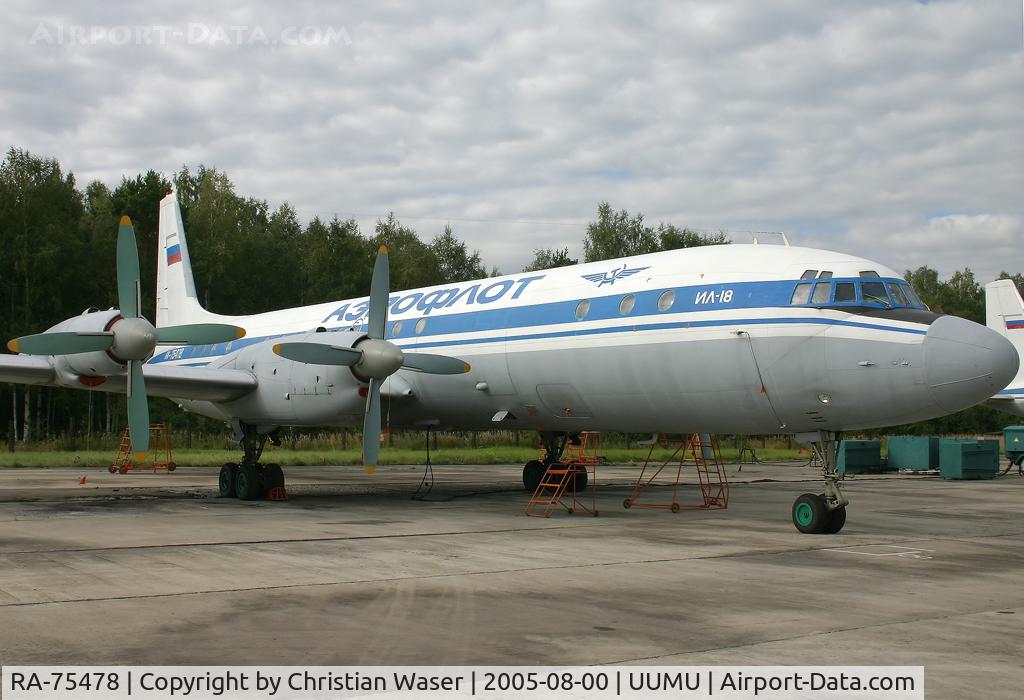 RA-75478, Ilyushin IL-18D C/N 188011302, Aeroflot