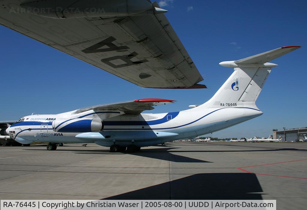 RA-76445, 1992 Ilyushin Il-76TD C/N 1023410330, Gazpromavia