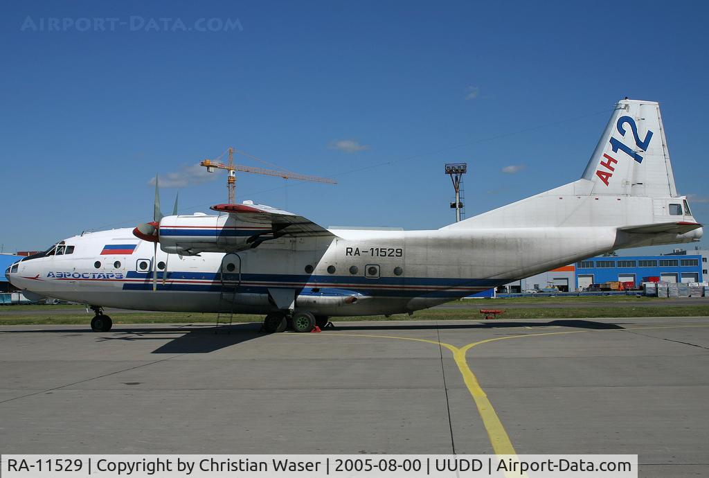 RA-11529, Antonov An-12B C/N 6344109, Aerostars