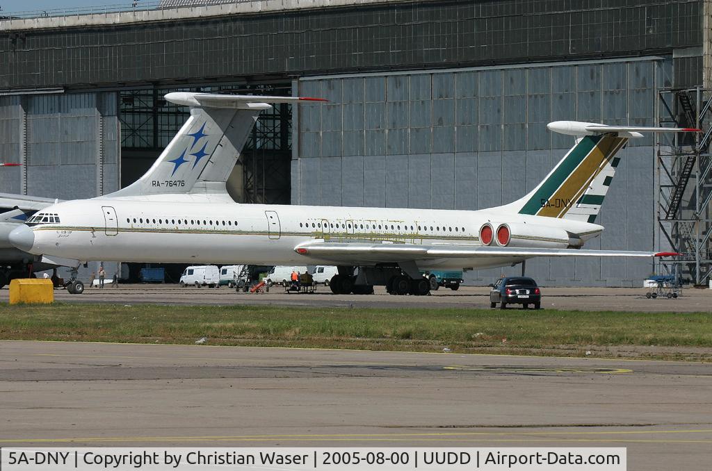 5A-DNY, 1990 Ilyushin Il-62M C/N 3052657, untitled