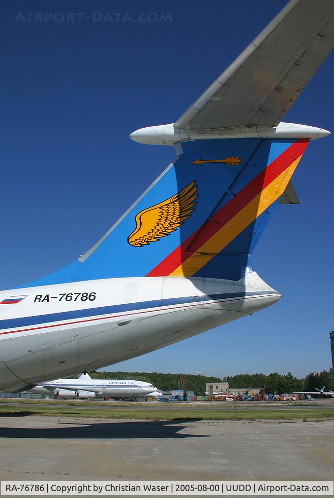 RA-76786, Ilyushin Il-76TD C/N 0093496923, Russian Sky