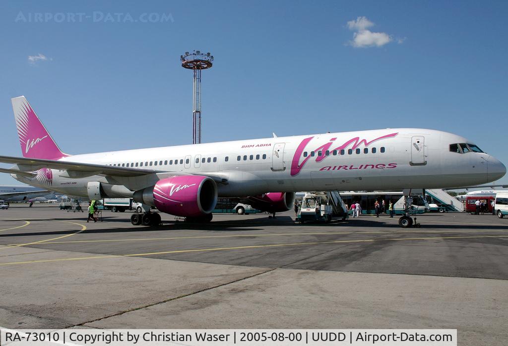 RA-73010, 1992 Boeing 757-230 C/N 25438, VIM Airlines
