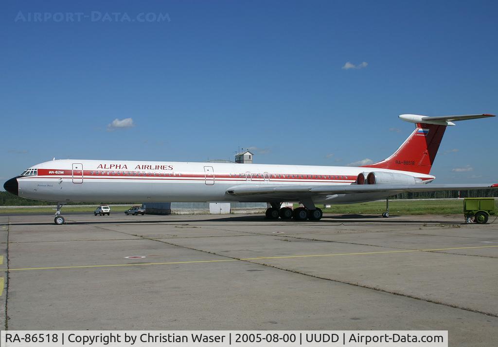 RA-86518, 1981 Ilyushin Il-62M C/N 3139956, Alpha Airlines