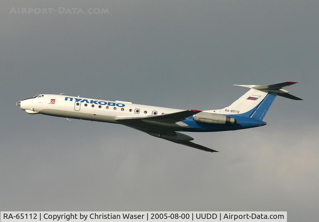 RA-65112, 1978 Tupolev Tu-134A C/N 60350, Pulkovo