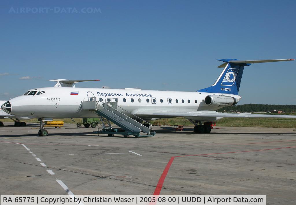 RA-65775, Tupolev Tu-134A-3 C/N 62530, Perm Airlines