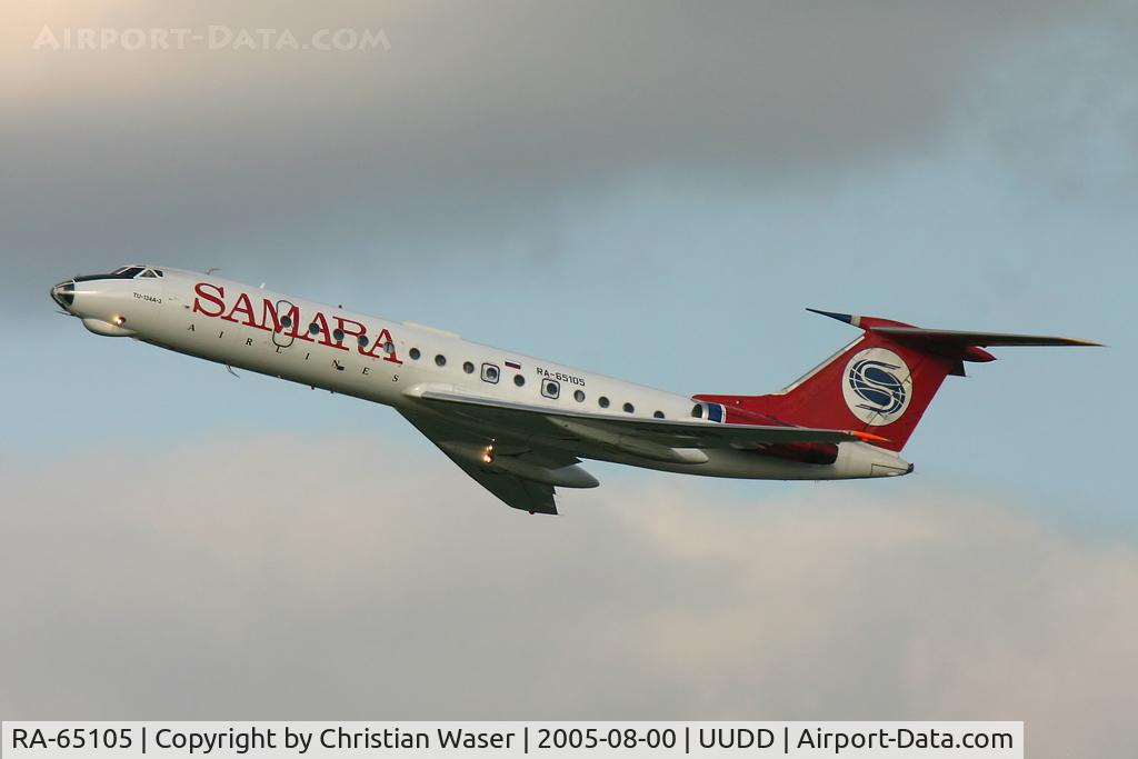 RA-65105, 1978 Tupolev Tu-134A-3 C/N 60308, Samara Airlines