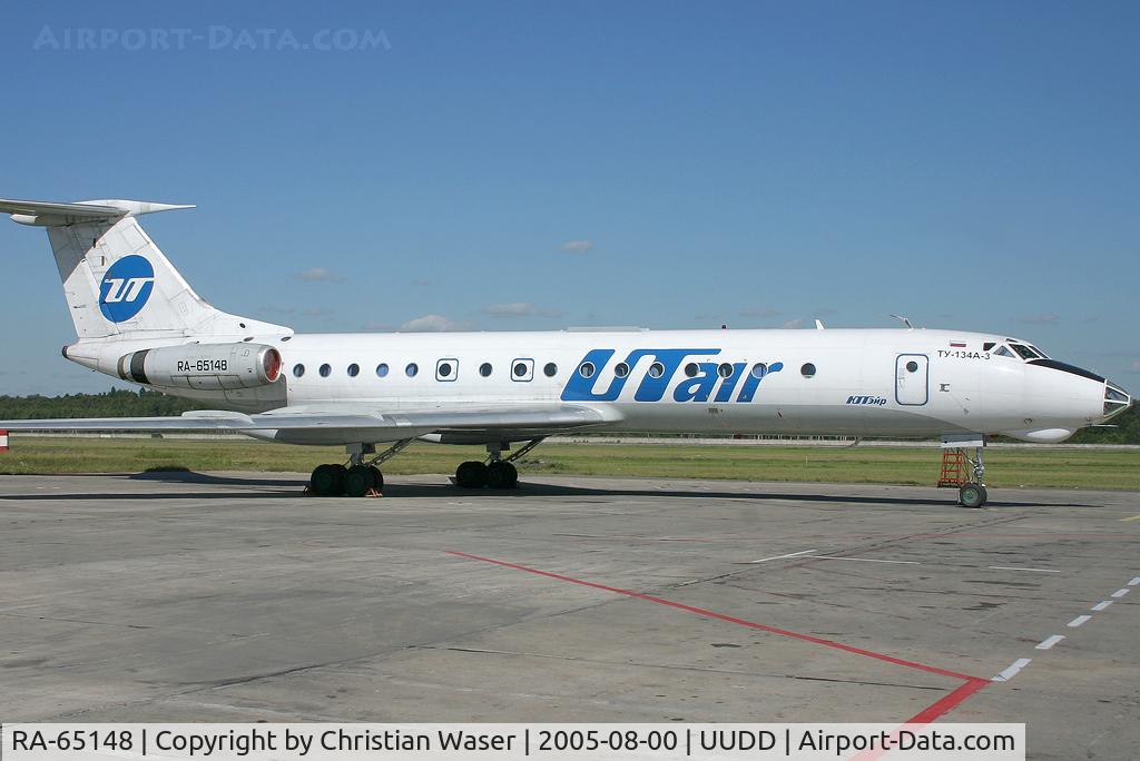 RA-65148, 1979 Tupolev Tu-134A-3 C/N 61025, UTair