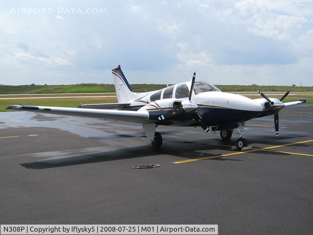 N308P, 1977 Beech B-55 C/N TC-2103, N308P BEECH B-55