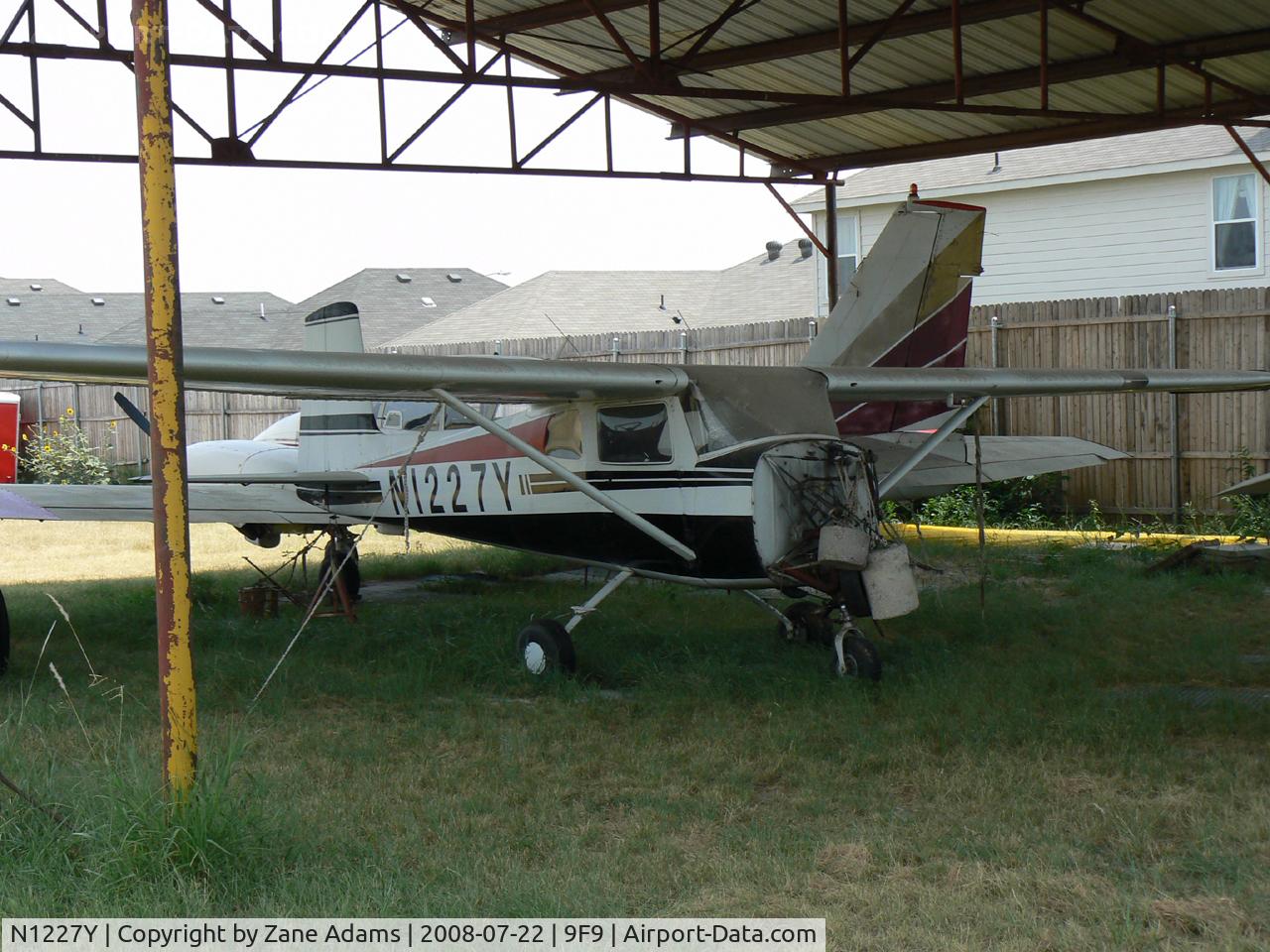 N1227Y, 1962 Cessna 150B C/N 15059627, At Sycamore Strip, Ft. Worth, TX