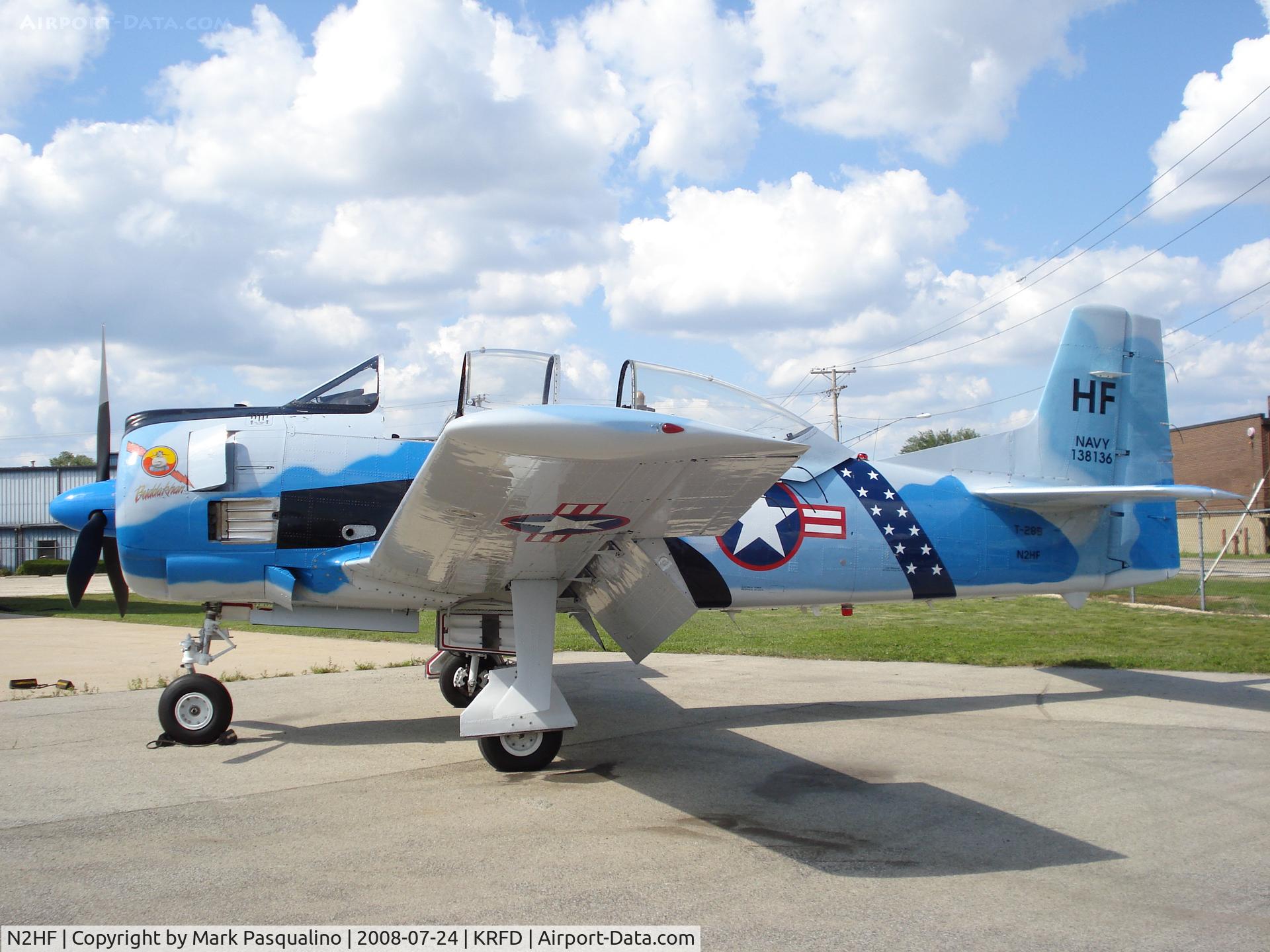 N2HF, 1954 North American T-28B Trojan C/N 200-207, North American T-28B