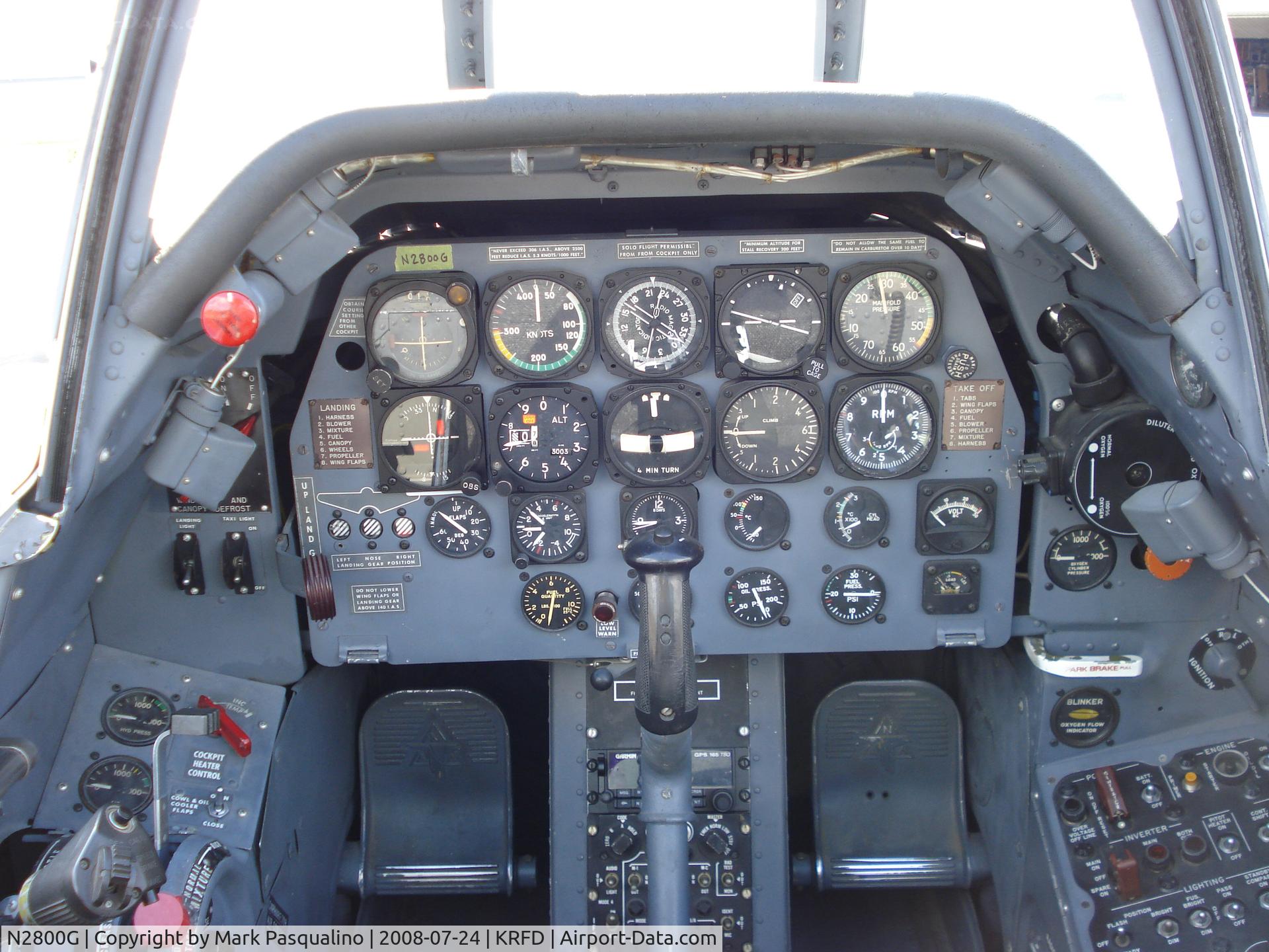 N2800G, 1951 North American T-28A Trojan C/N 174-222, North American Nomad MK III