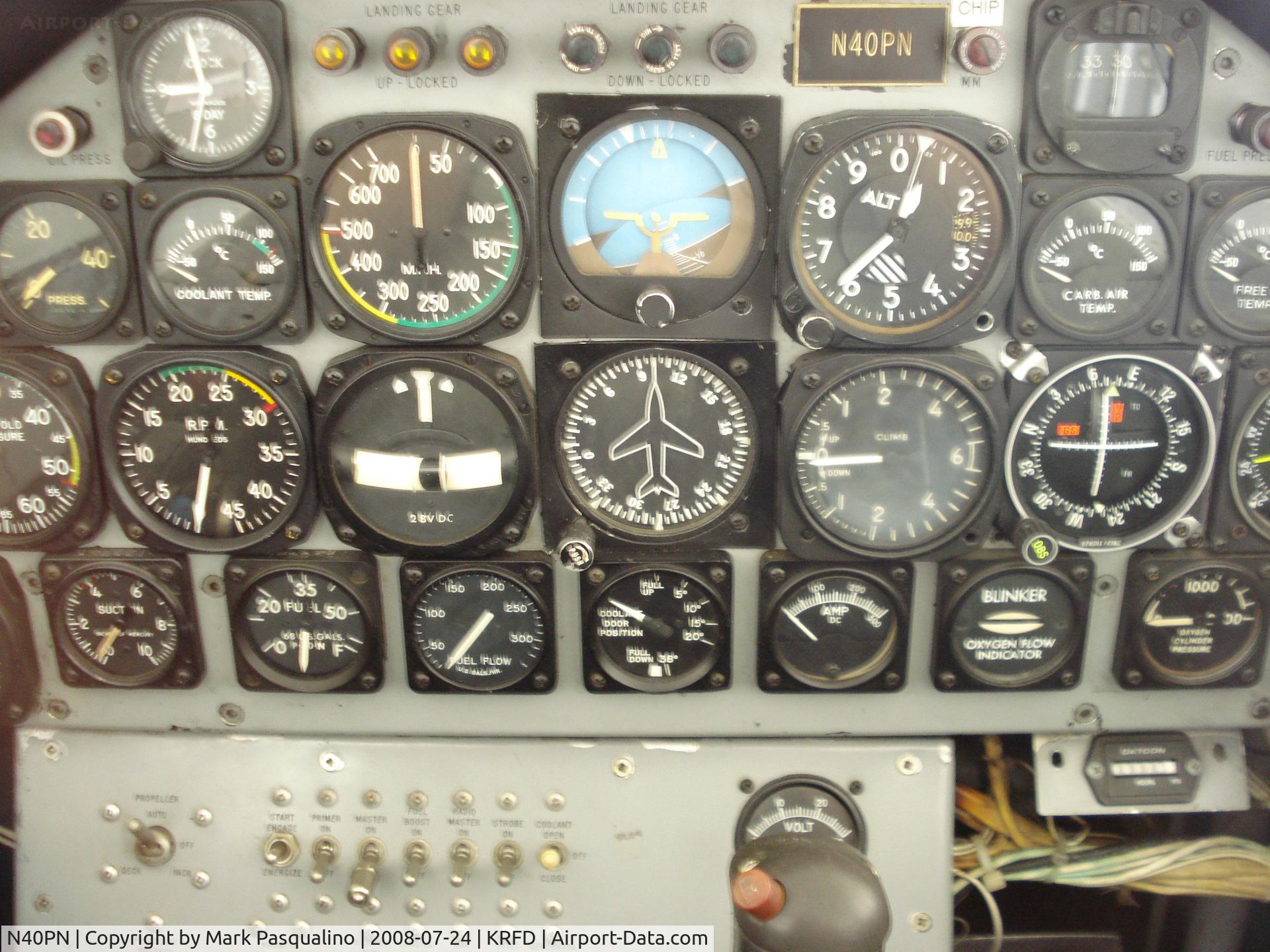 N40PN, 1944 Curtiss P-40N Warhawk C/N 33109, Curtiss Wright P-40N