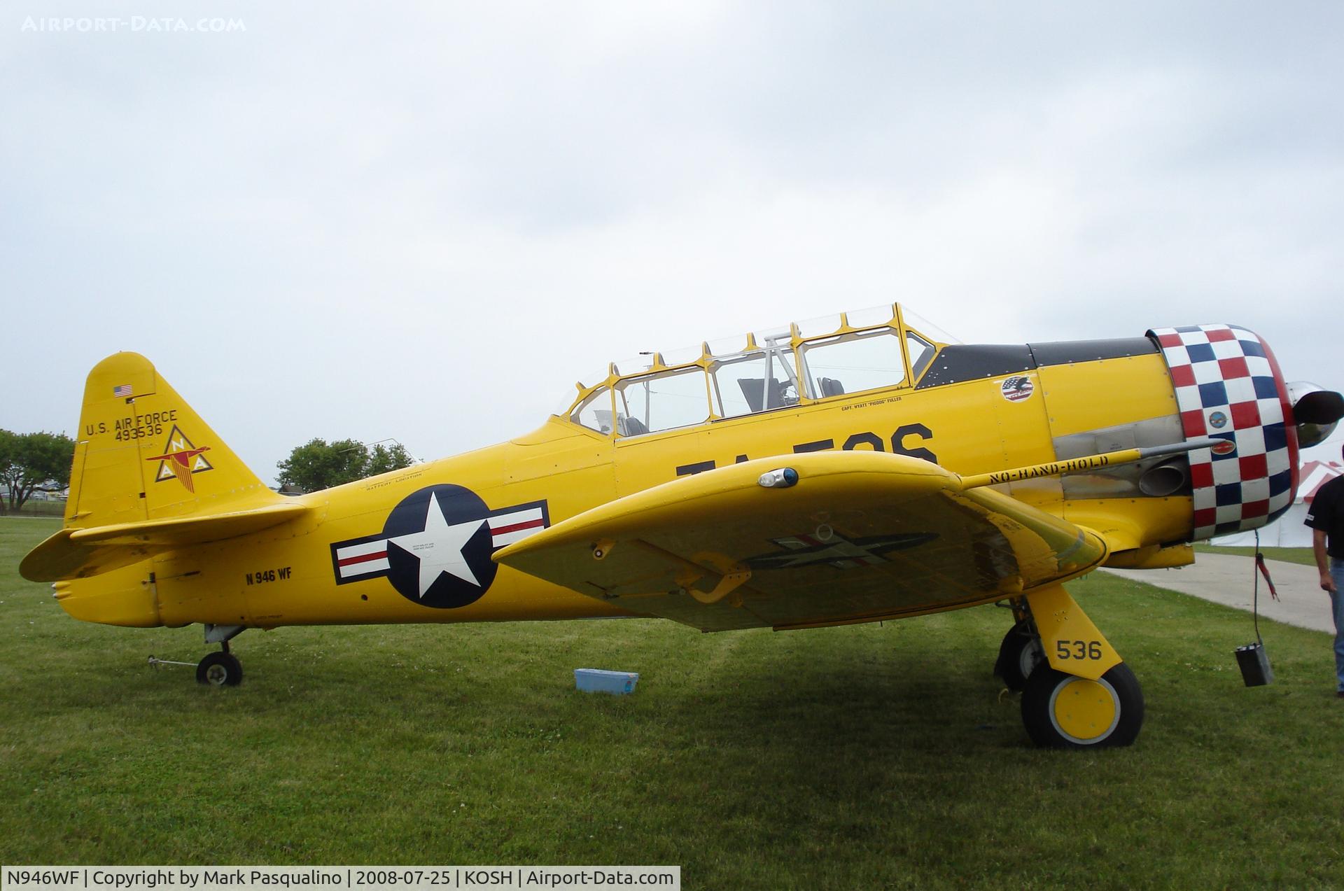 N946WF, 1941 North American T-6G Texan C/N 168-680, North American T-6G