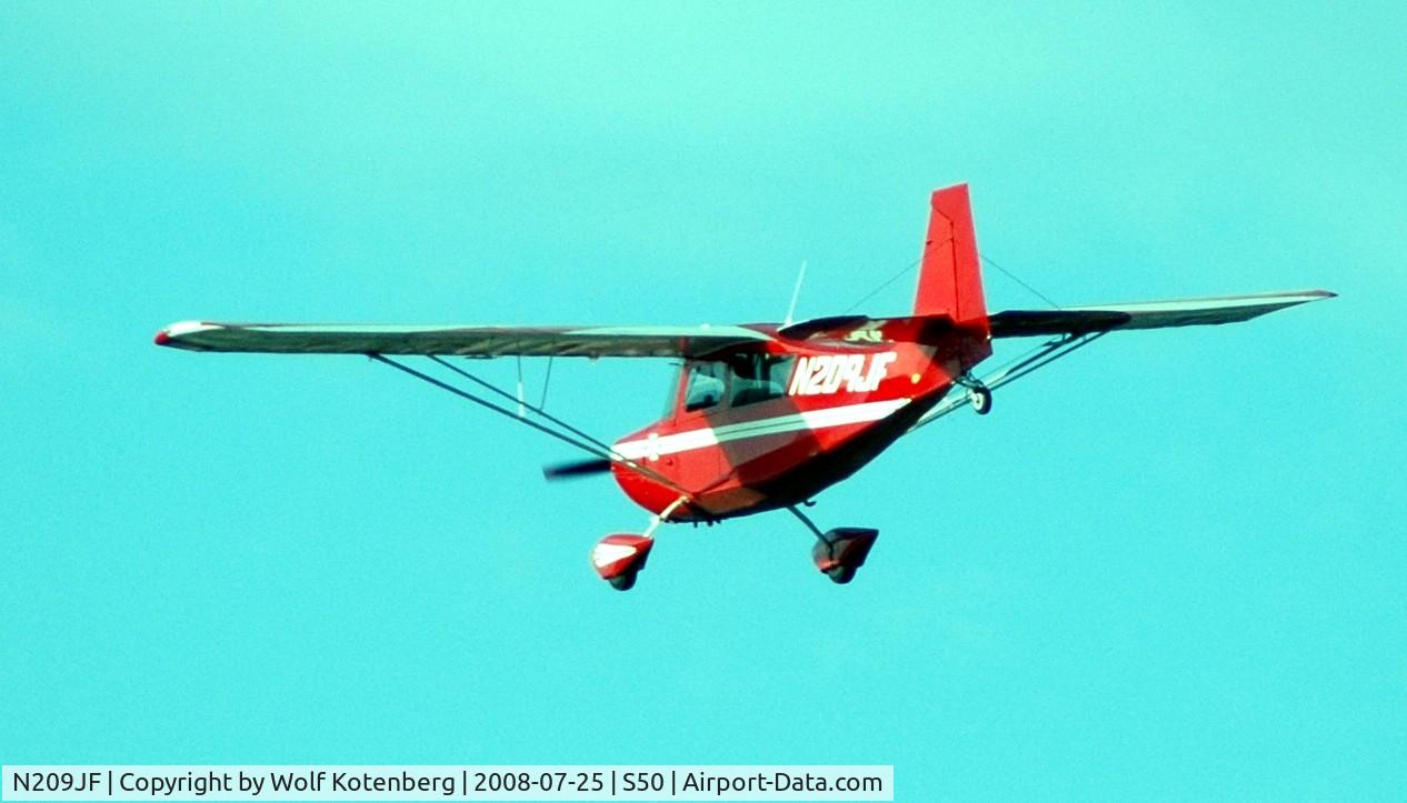 N209JF, 1967 Champion 7KCAB C/N 76, on final