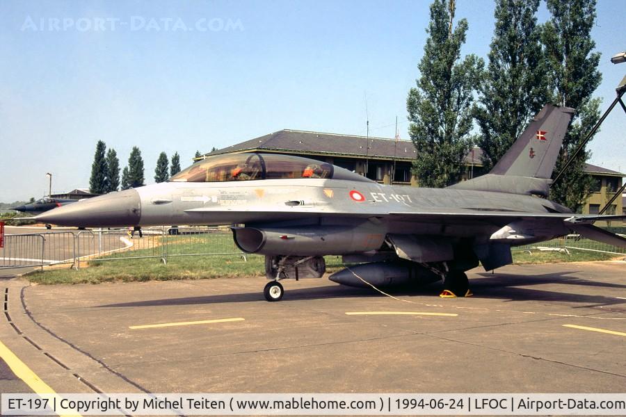 ET-197, 1978 General Dynamics F-16B Fighting Falcon C/N 6G-13, Danish Air Force