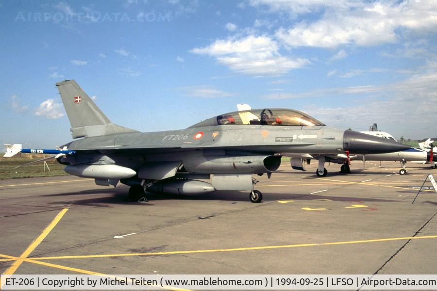 ET-206, General Dynamics F-16B C/N 6G-3, Danish Air Force