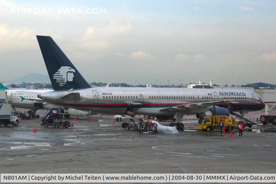 N801AM, 1993 Boeing 757-2Q8 C/N 25624, Aeromexico