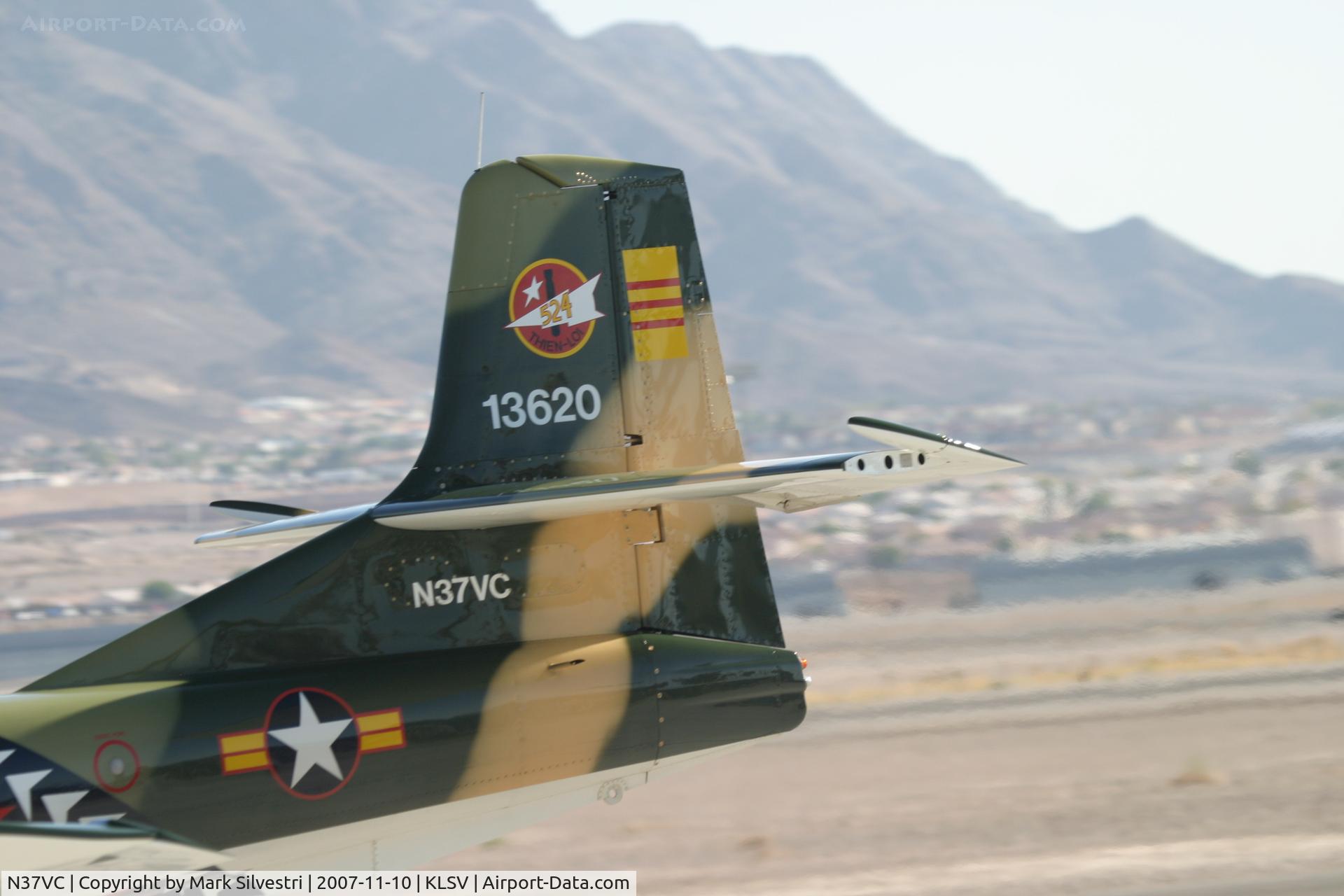 N37VC, 1967 Cessna T-37C Tweety Bird C/N 40976, Nellis 2007