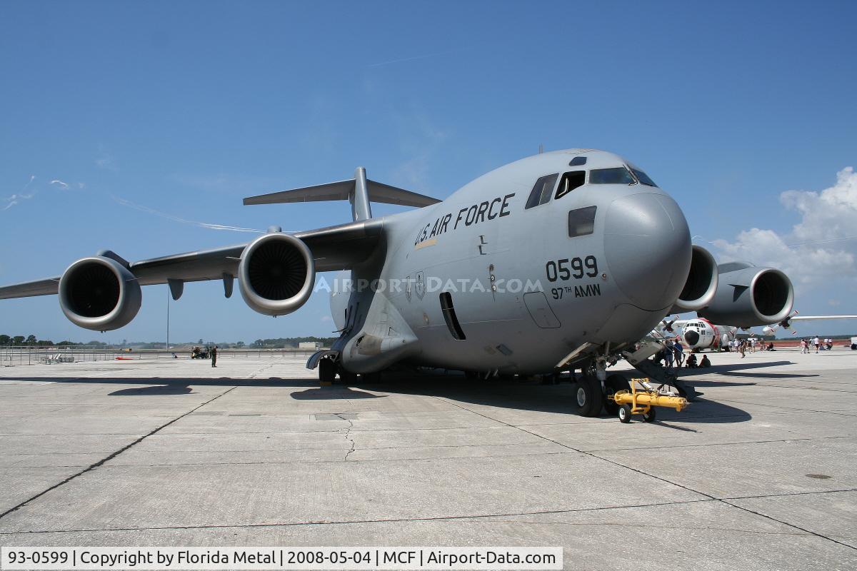 93-0599, 1993 McDonnell Douglas C-17A Globemaster III C/N P-15, C-17