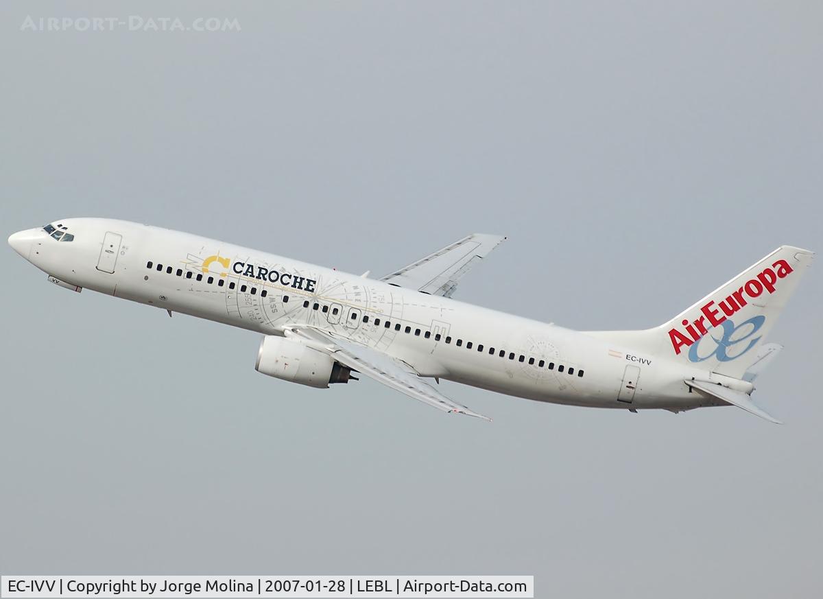 EC-IVV, 2000 Boeing 737-883 C/N 28323, Amazing take off..!!!
