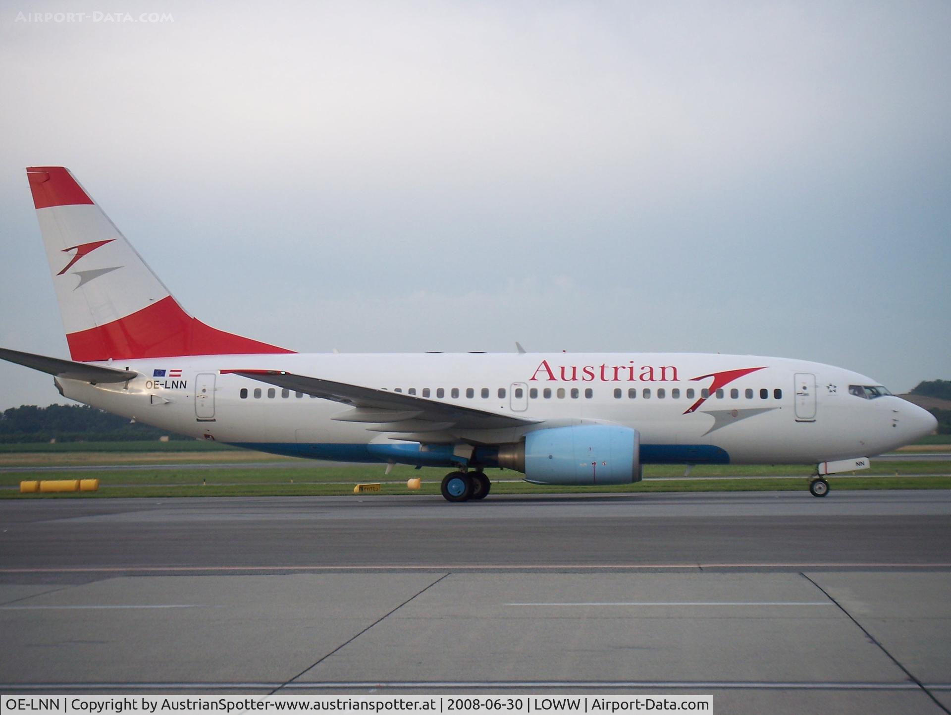 OE-LNN, 2000 Boeing 737-7Z9 C/N 30418, Austrian B 737-700