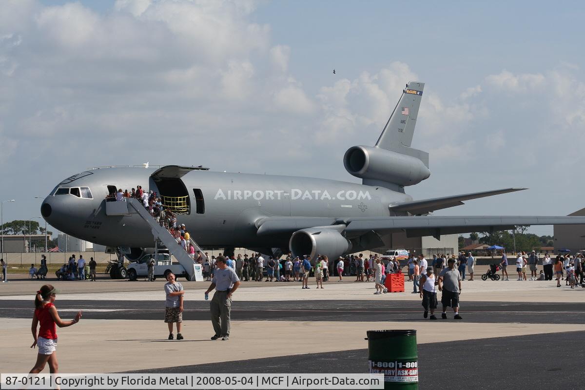 87-0121, 1987 McDonnell Douglas KC-10A Extender C/N 48307, KC-10 Extender