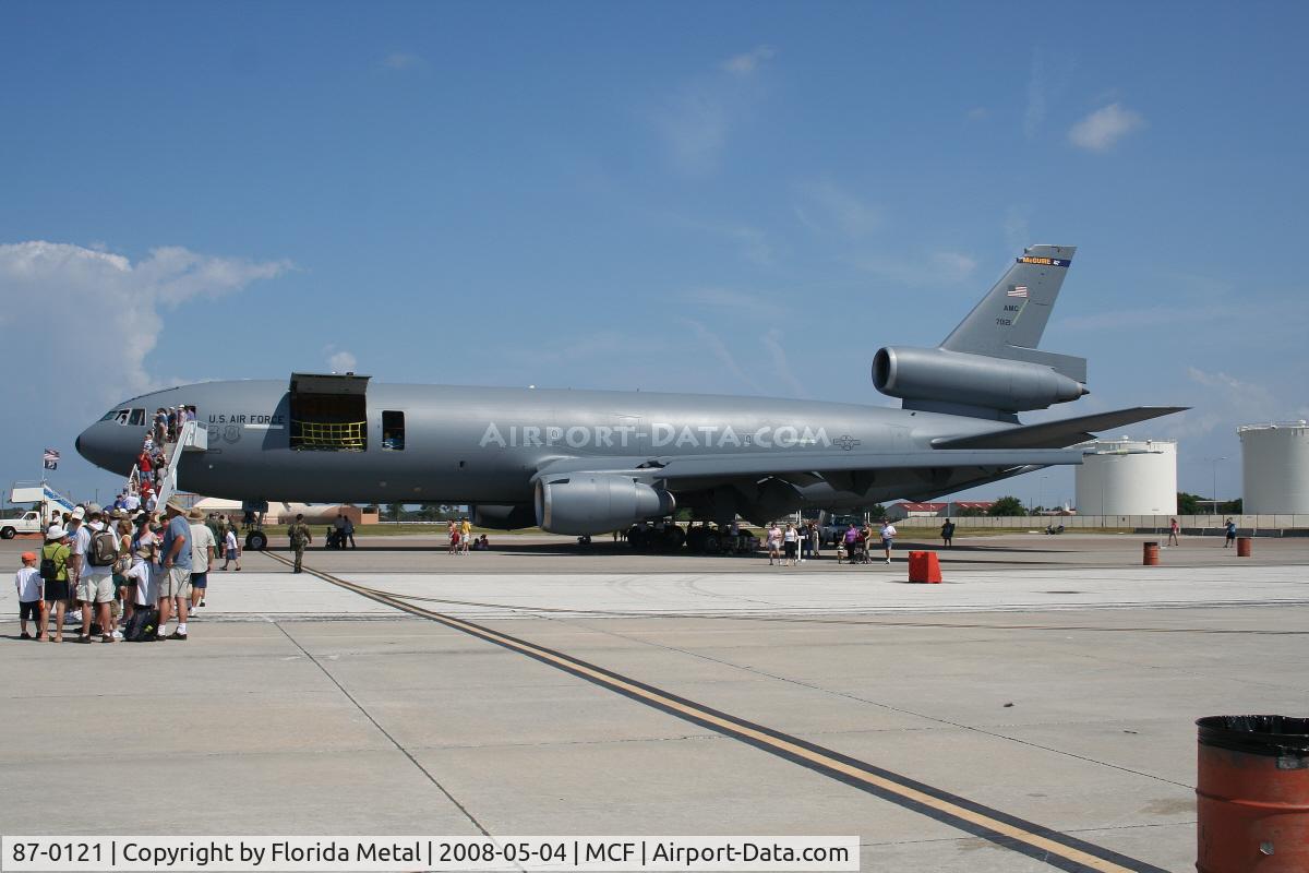 87-0121, 1987 McDonnell Douglas KC-10A Extender C/N 48307, KC-10 Extender