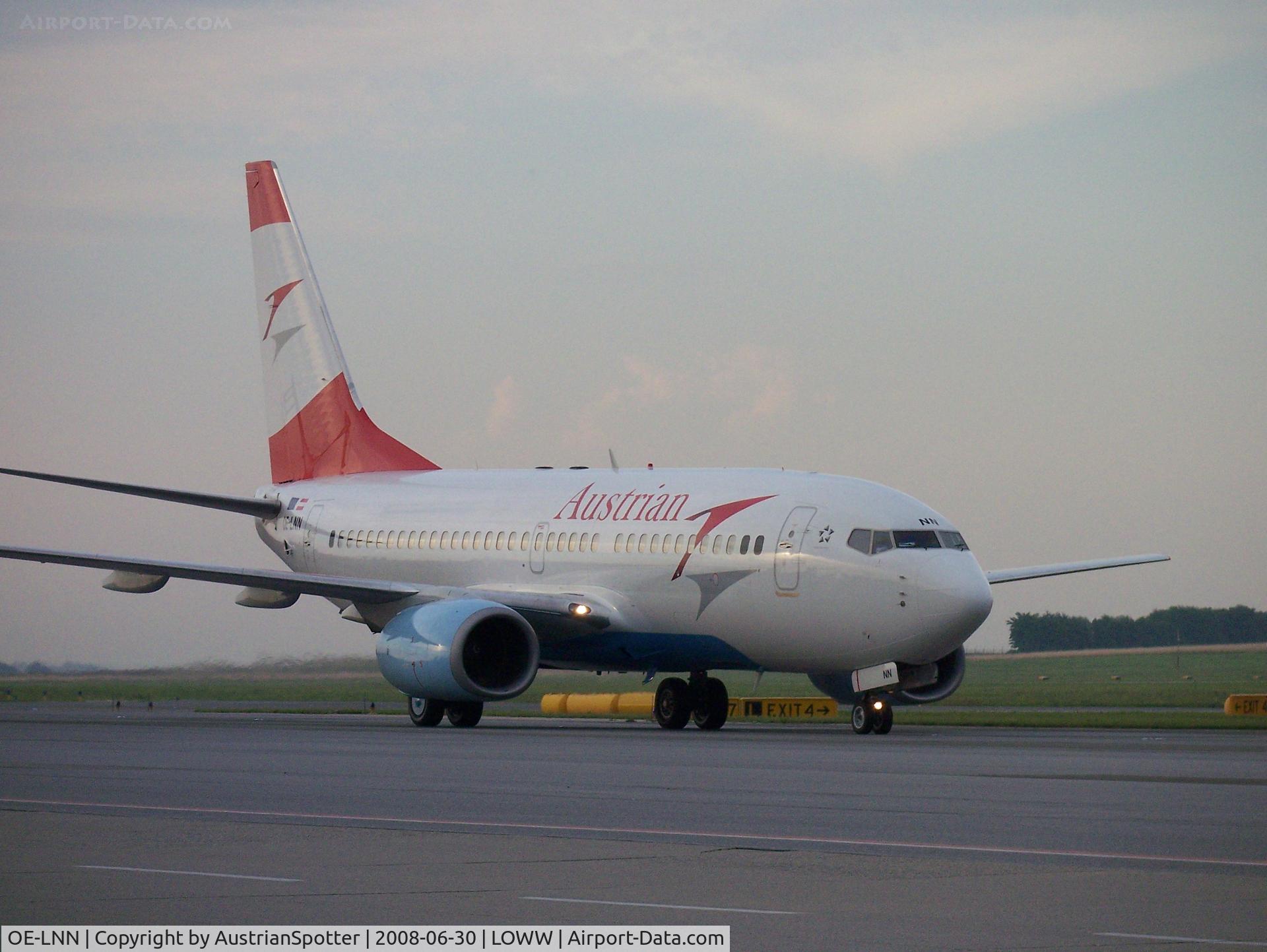 OE-LNN, 2000 Boeing 737-7Z9 C/N 30418, B 737-700 Austrian