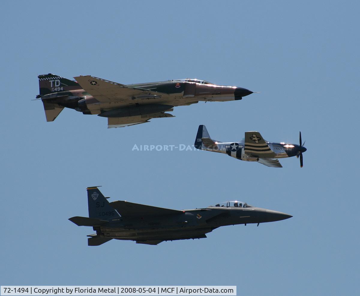 72-1494, McDonnell Douglas QF-4E Phantom II C/N 4498, F-4 Phantom in heritage flight
