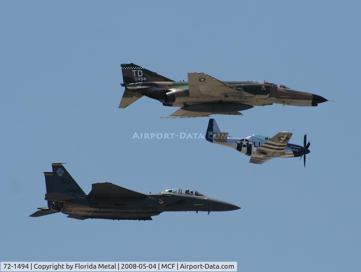 72-1494, McDonnell Douglas QF-4E Phantom II C/N 4498, F-4 Phantom in heritage flight