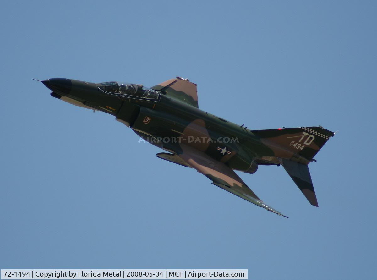 72-1494, McDonnell Douglas QF-4E Phantom II C/N 4498, F-4 Phantom