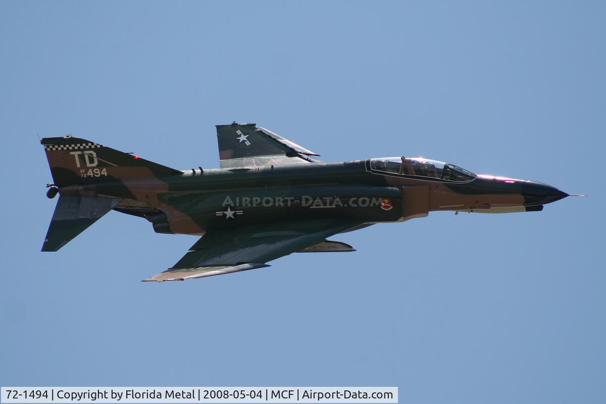 72-1494, McDonnell Douglas QF-4E Phantom II C/N 4498, F-4 Phantom