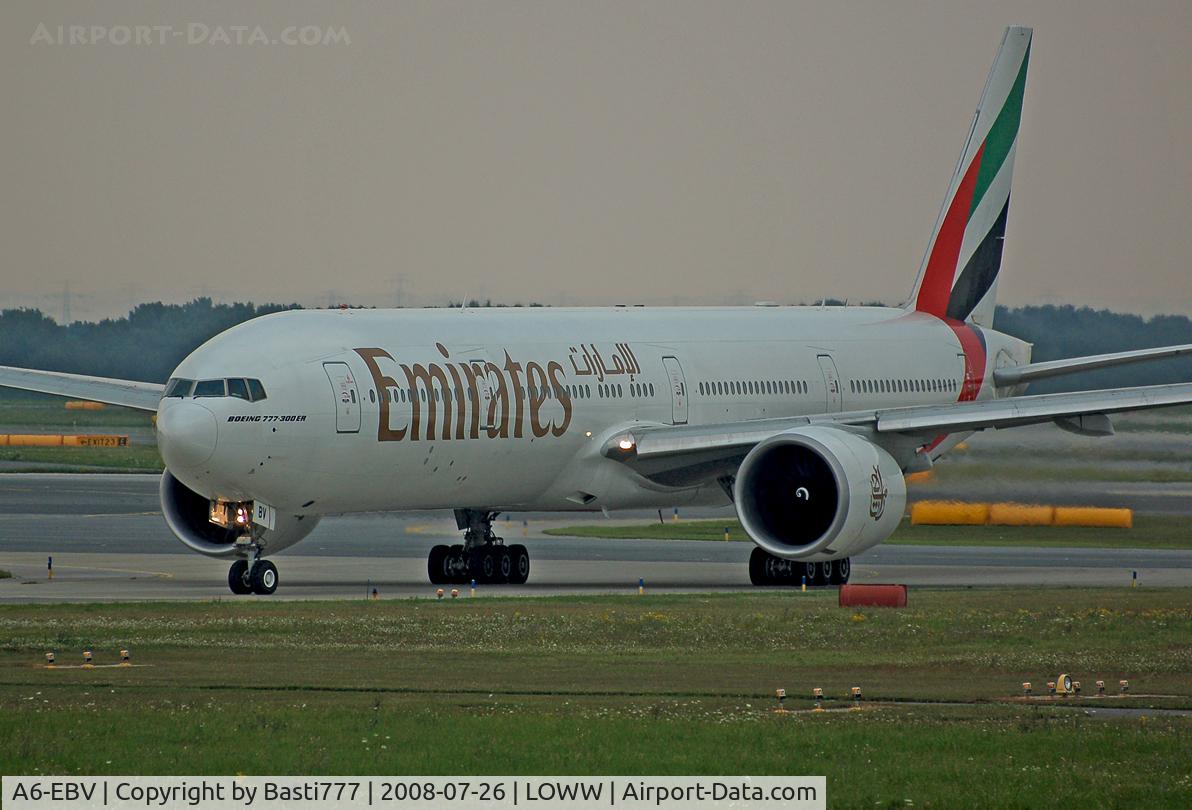 A6-EBV, 2006 Boeing 777-31H/ER C/N 32728, Emirates with 777- 300 in vienna