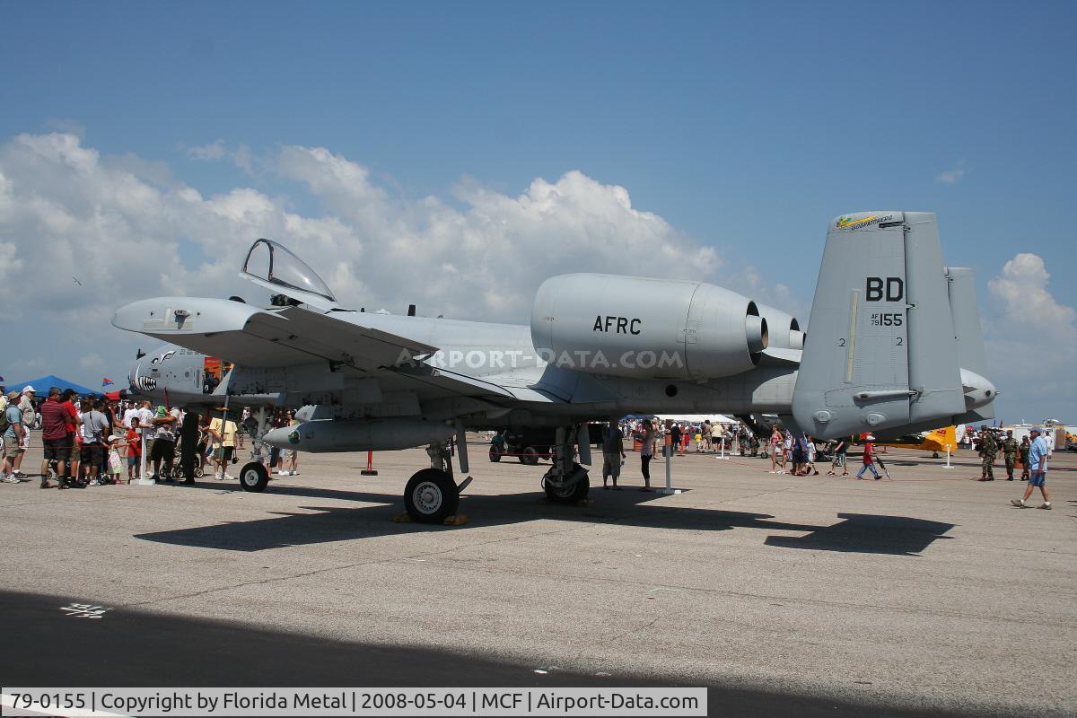 79-0155, 1979 Fairchild Republic A-10C Thunderbolt II C/N A10-0419, A-10 Thunderbolt (Warthog)